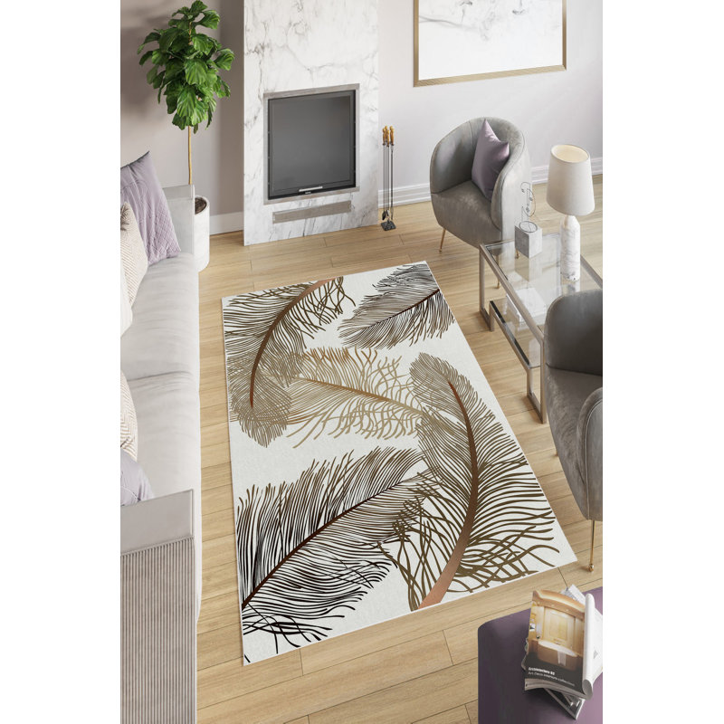 Tapis en polyester durable de 23,6 po x 39,4 po | 100% antibactérien, écologique, antidérapant à pois en PVC | Lavable à la machine, impression numérique | Parfait pour le salon, la chambre à coucher ou le bureau