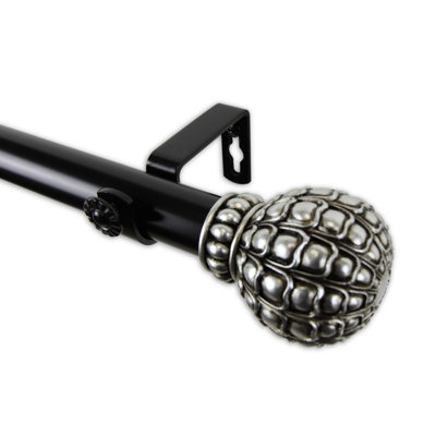 Shumate Adjustable Single Curtain Rod