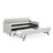 Twin Size Upholstery Daybed With Twin Size Erectable Trundle And USB Charging Design-795310521