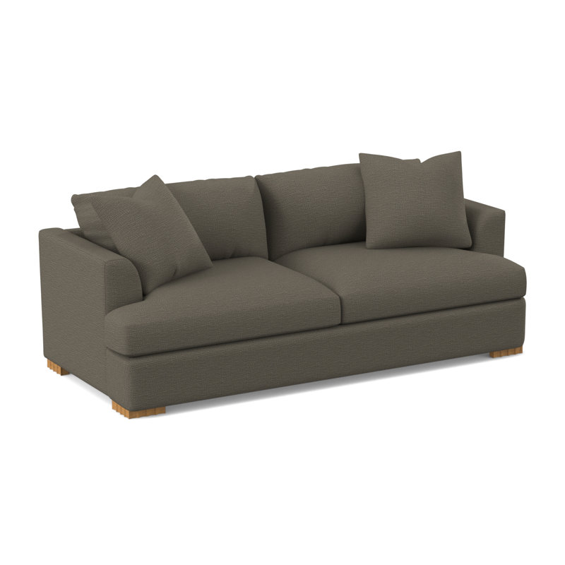 Lucia Sofa, Amber, Margaret Uniform Polyester Blend