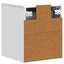 34.5cm W Engineered Wood Bedside Table