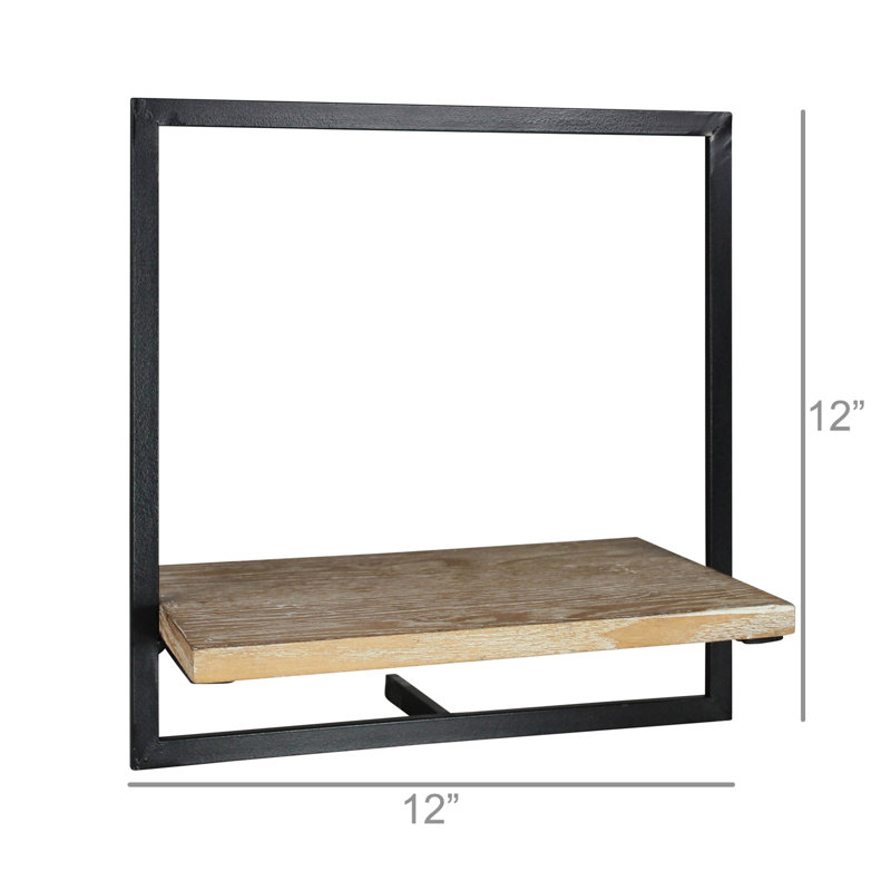 Floating Shelf, 12" H x 12" W x 7" D