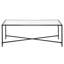 Cross Legs Coffee Table-328952547