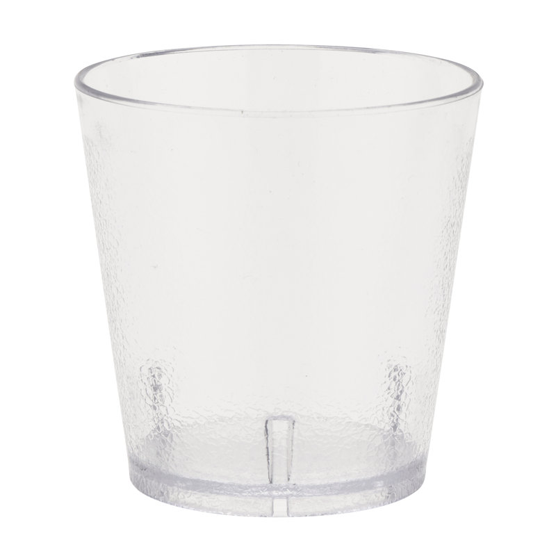 GET Gobelets de restaurant en plastique robustes, Transparent, Verre à vin