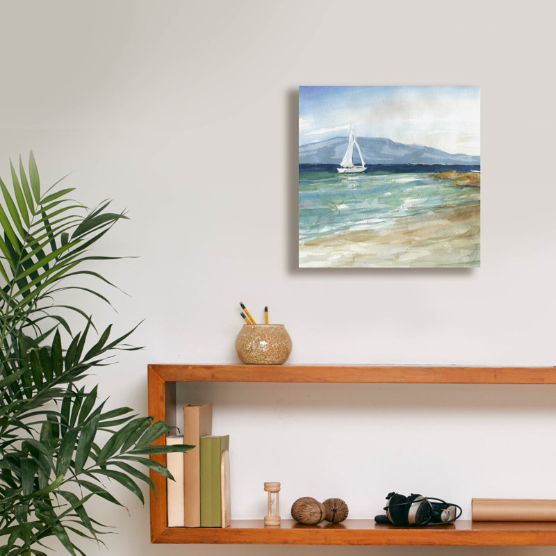 «Come Sail Away» par Carol Robinson, H 12 po x l 12 po x P 0,75 po