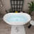51 Inch X 28 Inch Free Standing Tub Deep Soaking Bath Tub Freestanding Soaking Acrylic Bathtub
