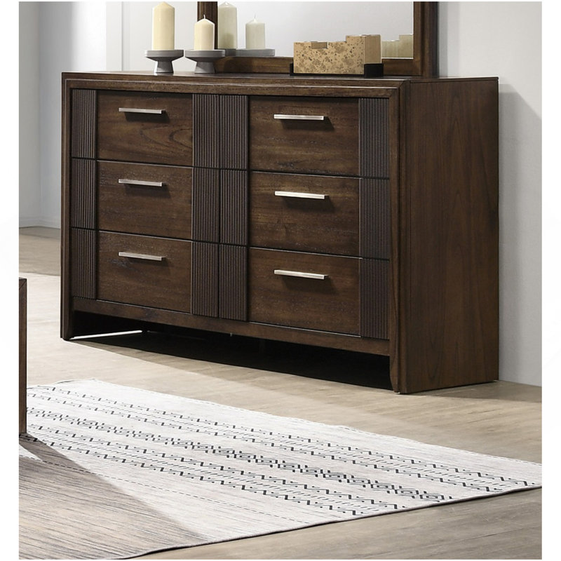 Commode contemporaine à 6 tiroirs 1Pc