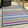 Striped Indoor / Outdoor Rug
