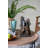 Water Fountain With Antique Water Pump Design And LED Light