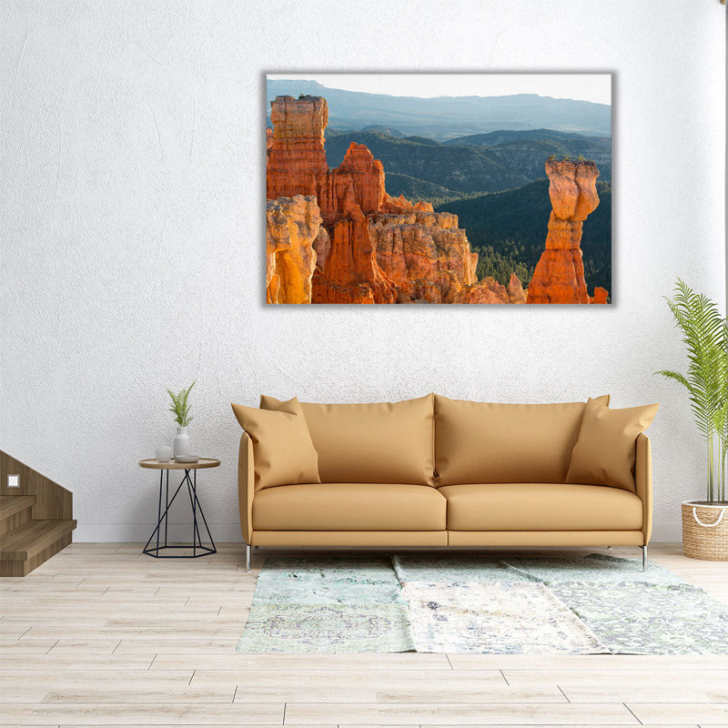«On the Rocks, Utah», reproduction d'art sur toile, H 12 po x l 18 po