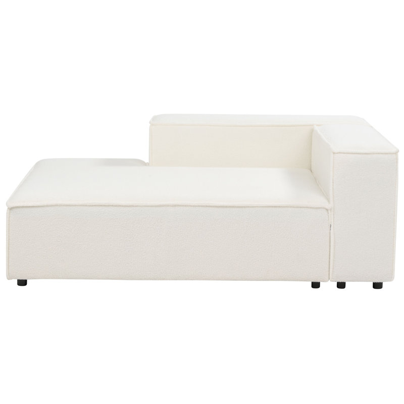 APRICA Upholstered Chaise Lounge, Left Hand Facing