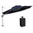 Sharayne 144'' Cantilever Umbrella with Crank Lift Counter Weights with Base in Ground-15067438