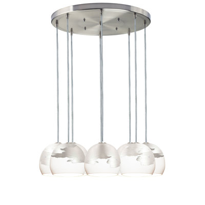 8 - Light Dimmable Chandelier