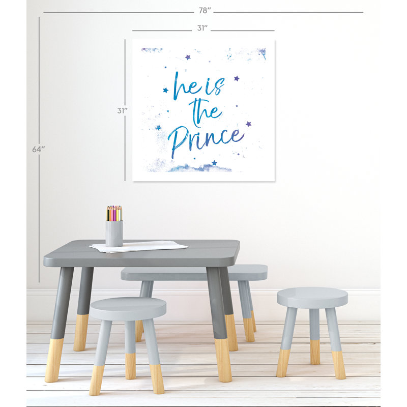 Impression sur papier Rolled Prince, H 31 po x l 31 po x P 1 po