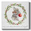«Farmhouse Christmas Bunnny», toile tendue avec châssis-1220885390