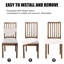 Housse extensible pour chaise de salle à manger-678954530