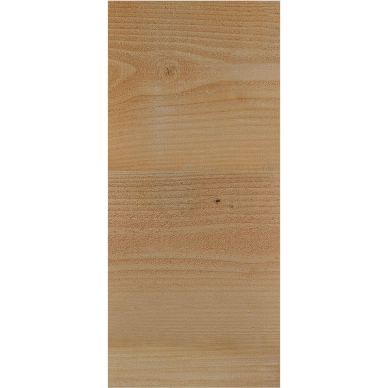 New Brighton Corbel avec plaque arrière, 18" H x 8" W x 14" D, Sapin de Douglas, Sciage brut