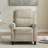 34.6’’ Push Back Recliner Chair With Adjustable Backrest & Footrest-389045531