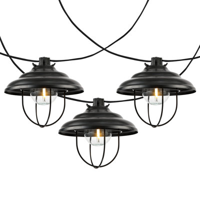 Ashlock 120' Outdoor 10 - Bulb Standard String Light (End to End Connectable)