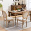 Ensemble de 2 chaises de salle à manger style français-779412402