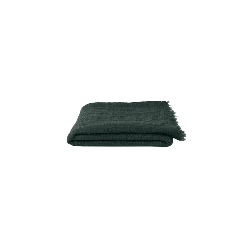 Jeté simple tricoté, Pin, L 70 po x l 50 po