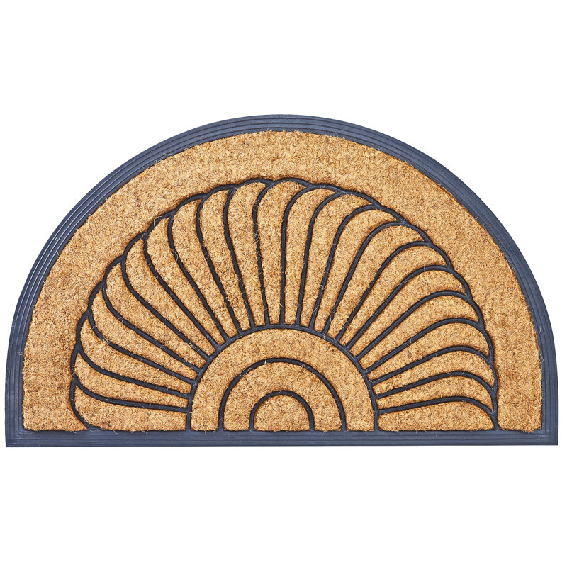 Coco (coco) 30 po x 18 po tapis de porte extérieur antidérapant