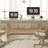 Crystal-cream Rectangular Solid + Manufactured Wood with 3 drawers desk-109708076