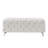 Button-Tufted Ottoman Bench
