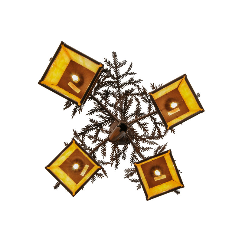 Rustic Lodge 4 - Light Chandelier