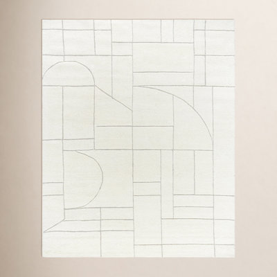 Lorette Hand-Tufted Geometric Rug