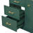 Bathroom Vanity Set with 3 Drawers and 1 Double-Layer Drawer-483818433