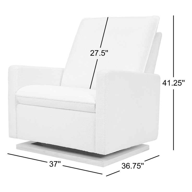 Cali Pillowback Chair and a Half Glider, Performance Beach