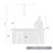 Martina 1-Light Dimmable Steel Globe Pendant-86275726