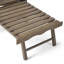 Chaise pliante inclinable Malibu résistante aux intempéries-369445155