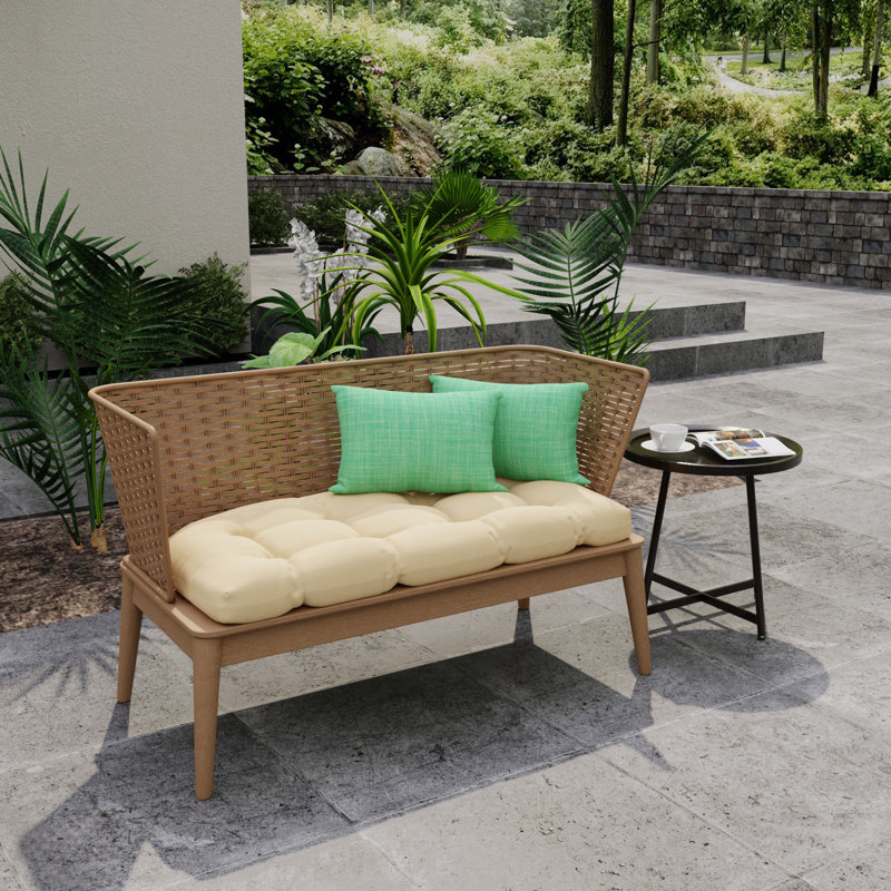 18" x 12" Outdoor Lumbar Throw Pillow (Set of 2), Harlow Dill