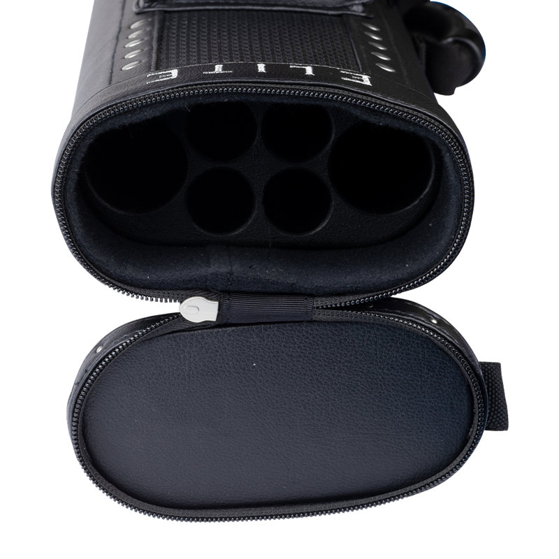 Elite ECP24 2 Butt 4 Shaft Prime Pool Cue Case - Black