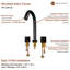 Herathena Widespread 2-handle Bathroom Faucet-79725883