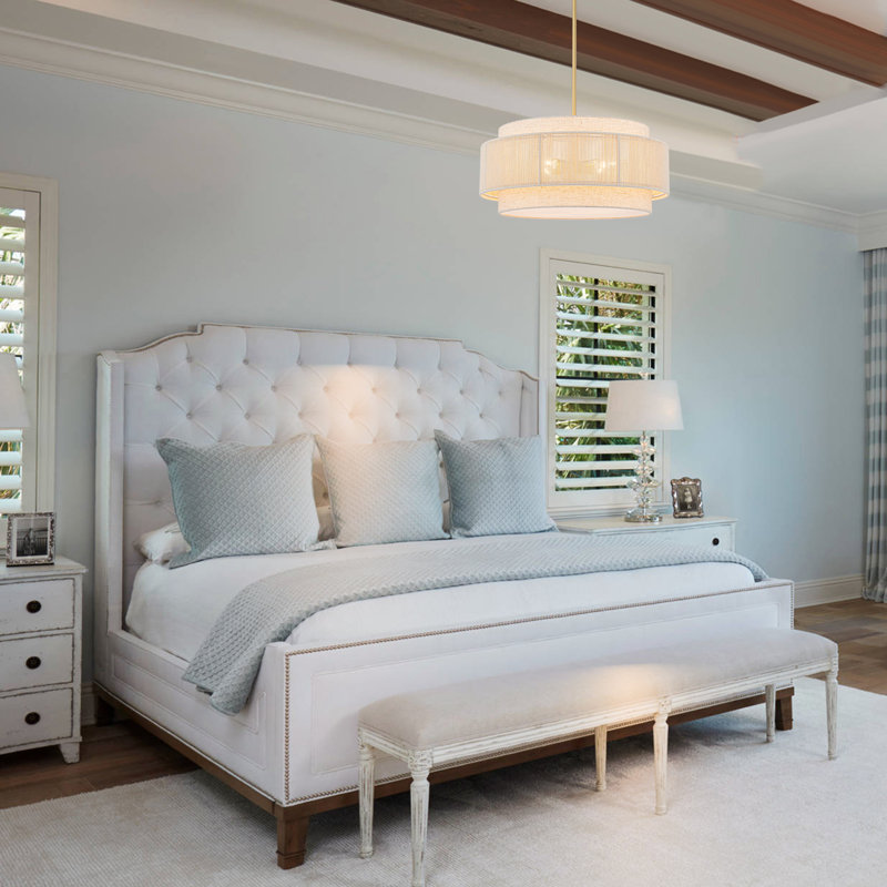 Luminaire suspendu tambour 4 lumières Coastal