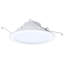 9.5W 6 Inch LED Downlight Retrofit 27K/30K/35K/40K/50K CCT Selectable Regressed Wafer Round