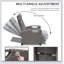 Fauteuil inclinable d'extérieur, fauteuil inclinable pour le patio avec osier tissé à la main, dossier rabattable, angle réglable, coussins d'épaisseur, fauteuil inclinable pour l'intérieur et l'extérieur-1279396994-1279396998