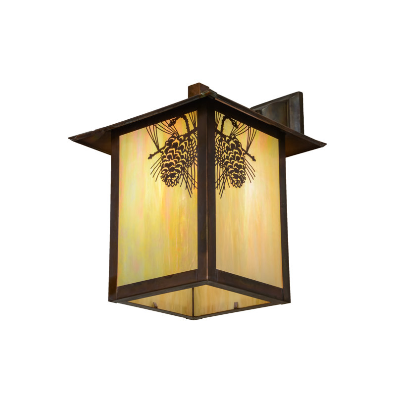 Lanterne murale d’extérieur 1 luminosité Xzavier, H 16 po x l 12 po x P 15 po