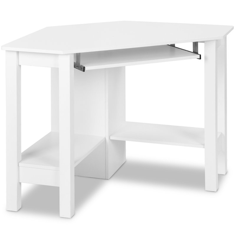Gulnanj Corner Computer Desk, White