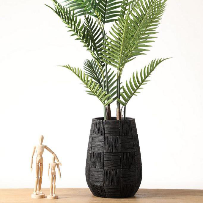 Grand pot à motif tribal