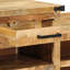 Solid Wood Storage Bench