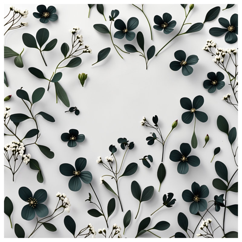 Housse de couette Floral Bedding Nature, Lit simple