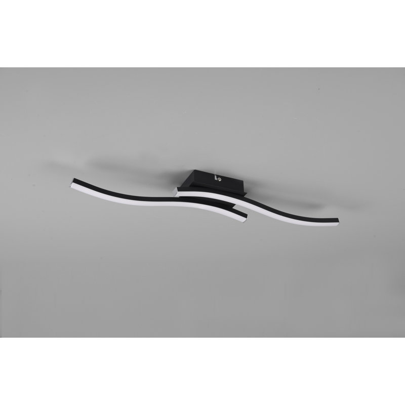 Anabeth LED Flush Mount, Black