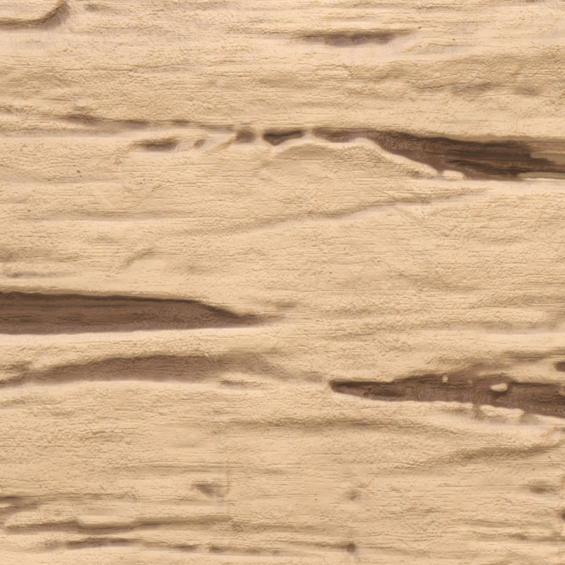 Poutre de plafond en bois artificiel Timberthane, Crème au beurre, L 8 pi, 6"H x 4"W