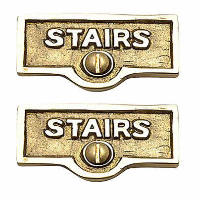 Étiquettes de nom d'escalier