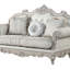 Causeuse de style traditionnel toscan en bois