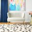 Euclid 47" Velvet 2-Seat Armless Loveseat